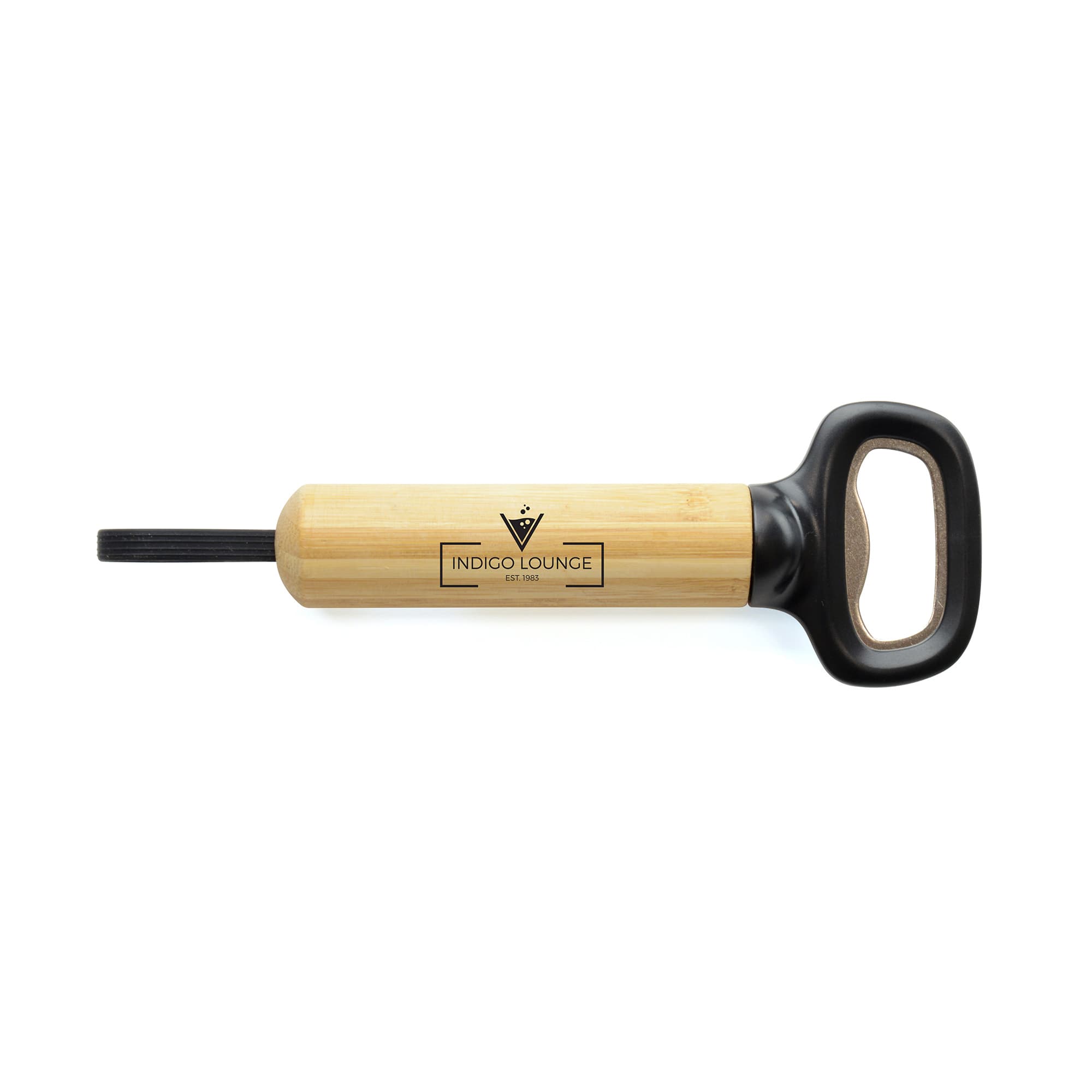 SPARROW RECYCLED PLASTIC AND BAMBOO BOTTLE OPENER