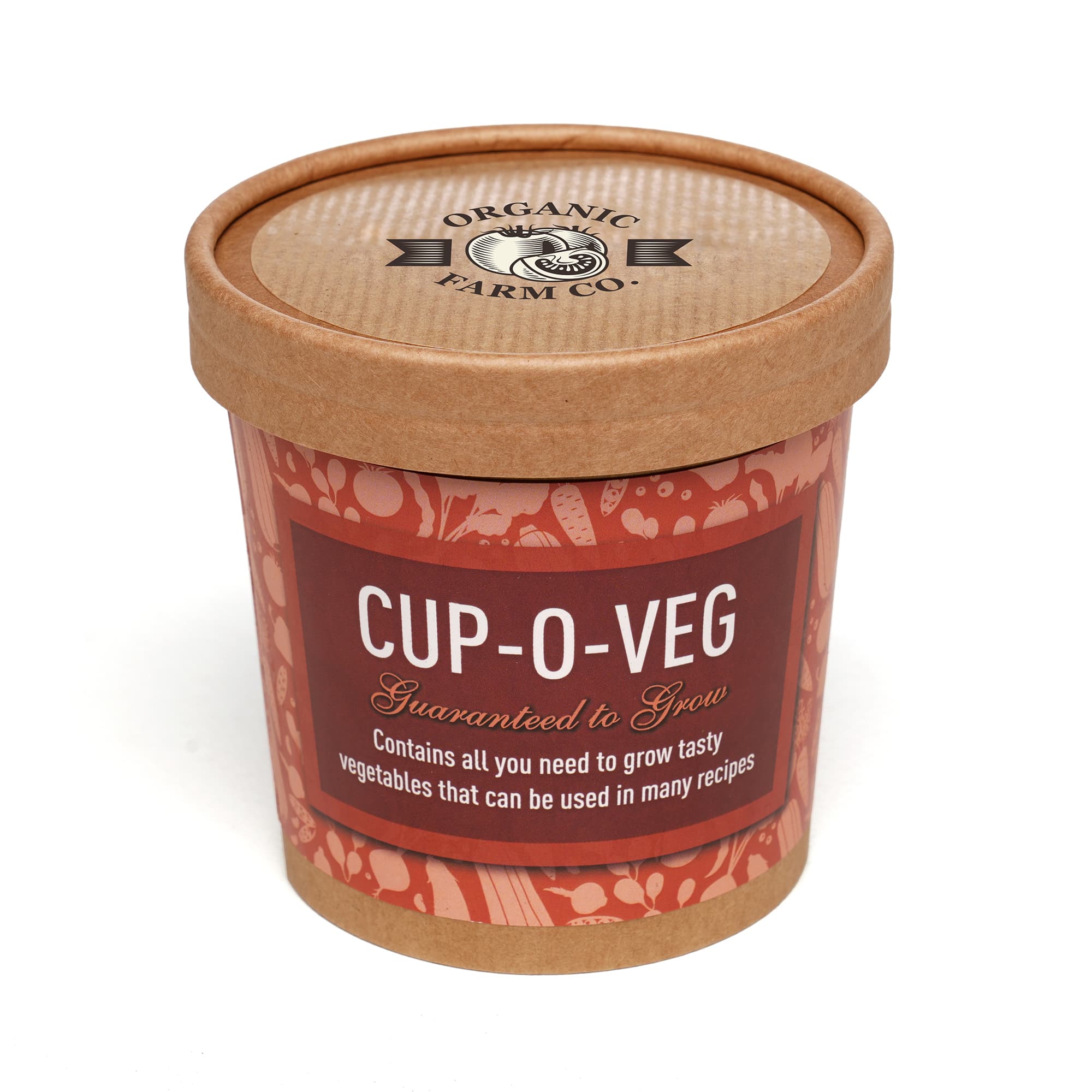 Promotional Natural Cup-O-Veg Grow Kit