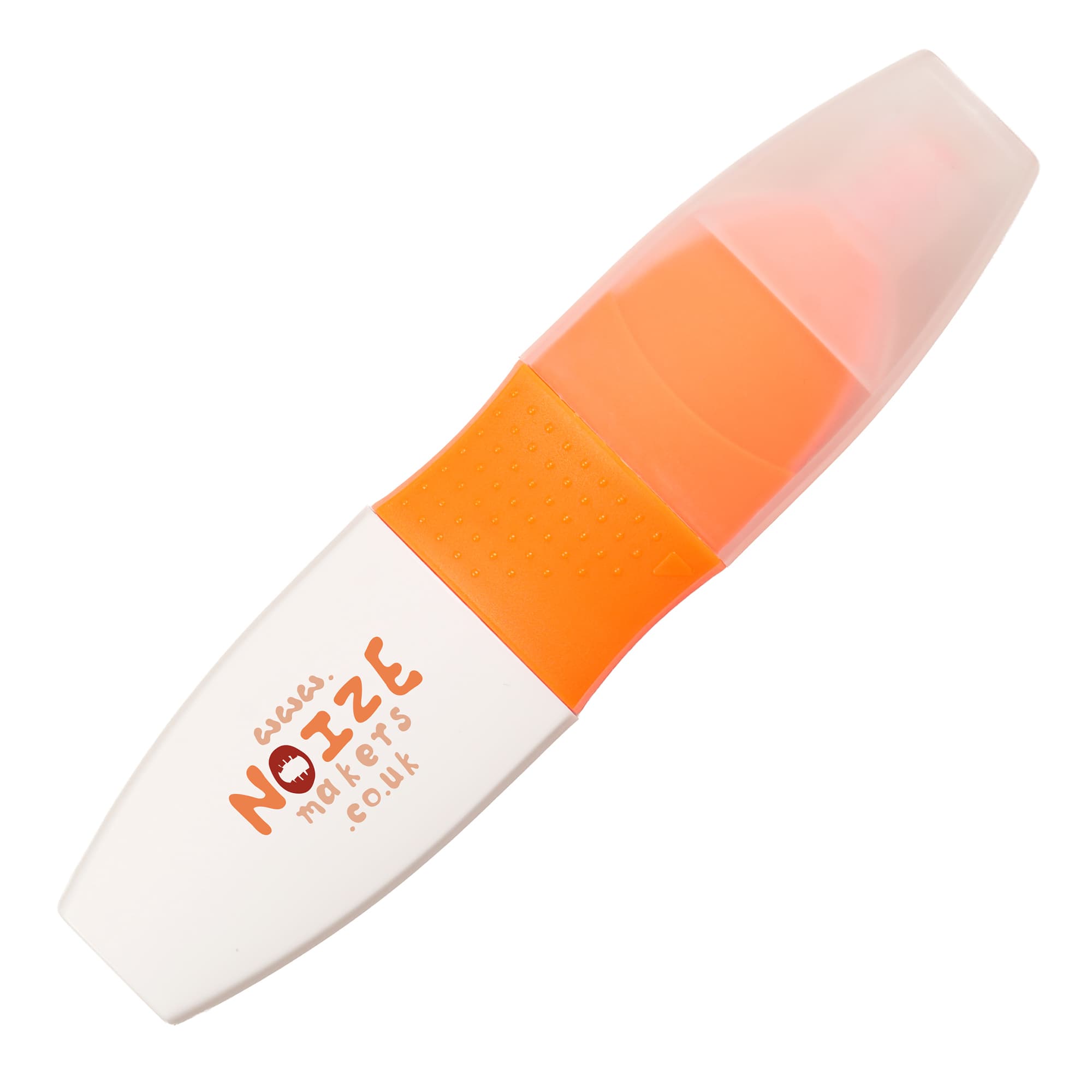 Promotional White Neon Flat Capped Highlighter
