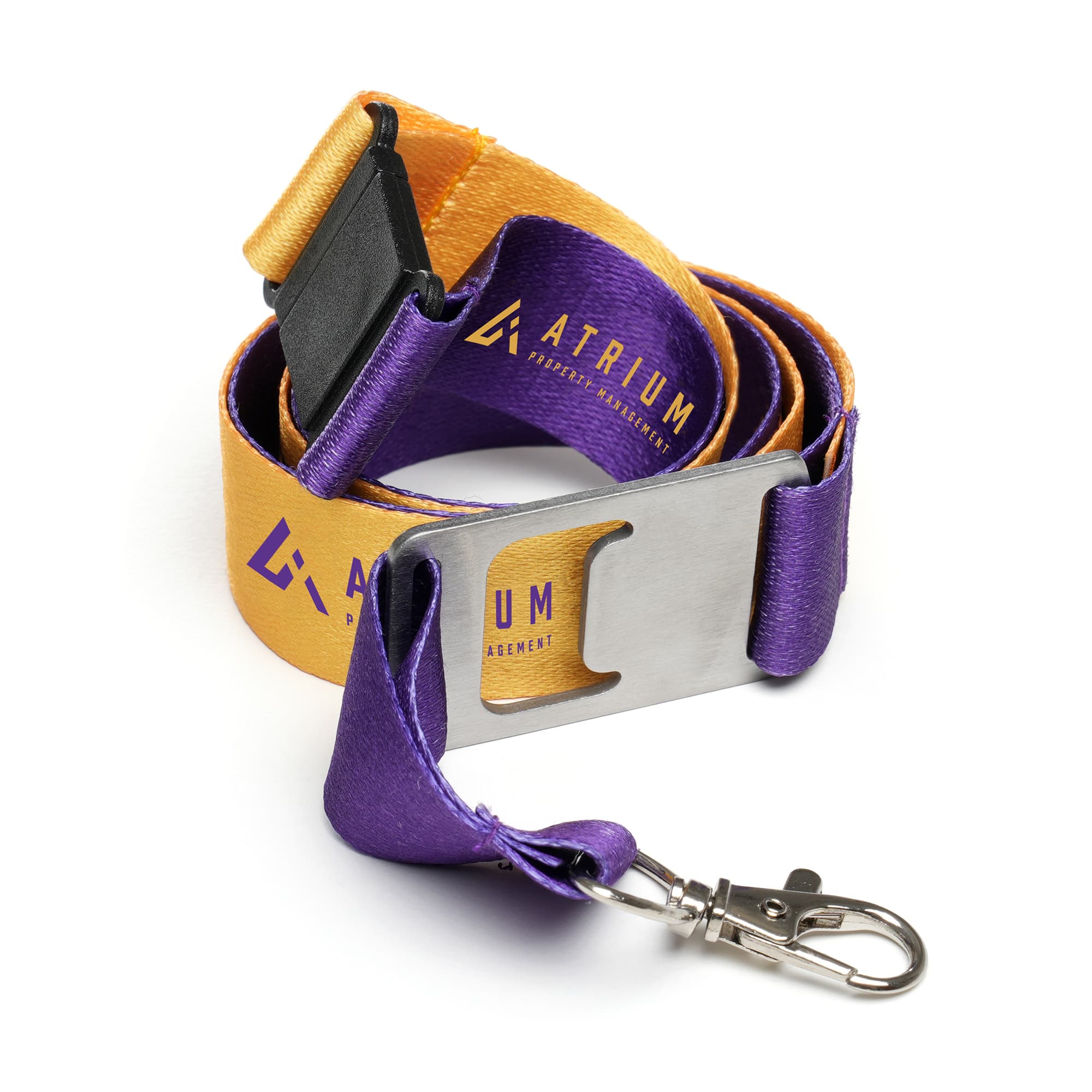 Full Colour Bottle Opener Lanyard
