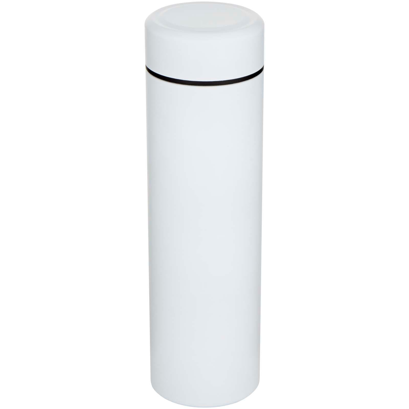 Taylor 450 ml double wall stainless steel flask with tea strainer
