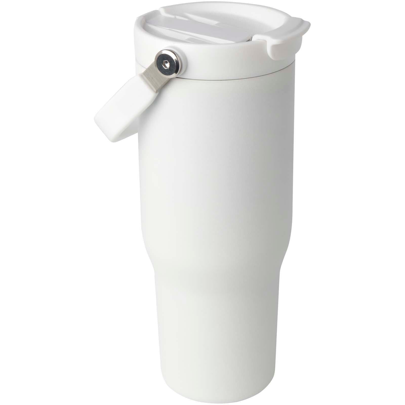 Bronx 900 ml RCS recycled stainless steel copper vacuum insulated tumbler with dual function lid