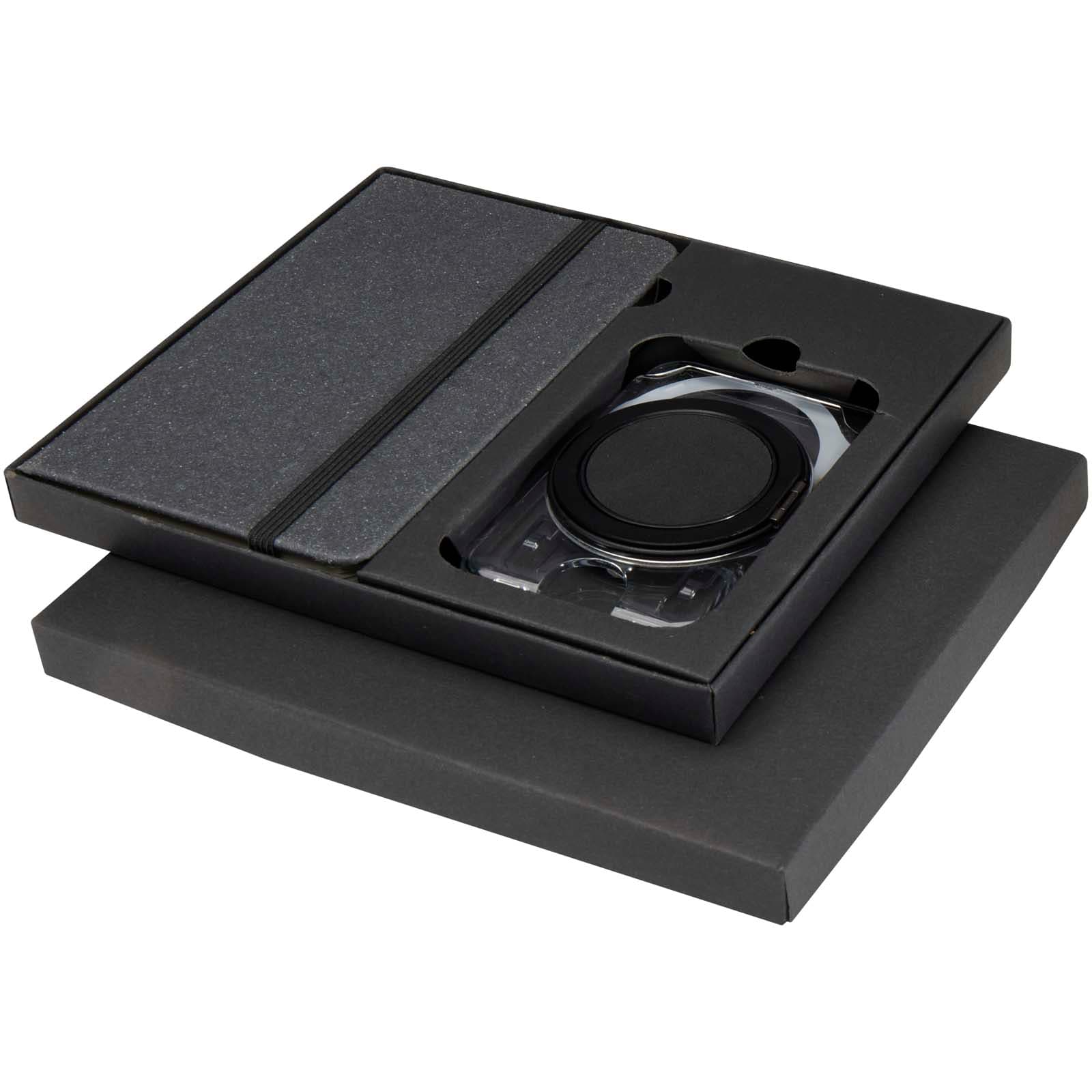 Kern A6 hard cover notebook and MagSafe wallet gift set