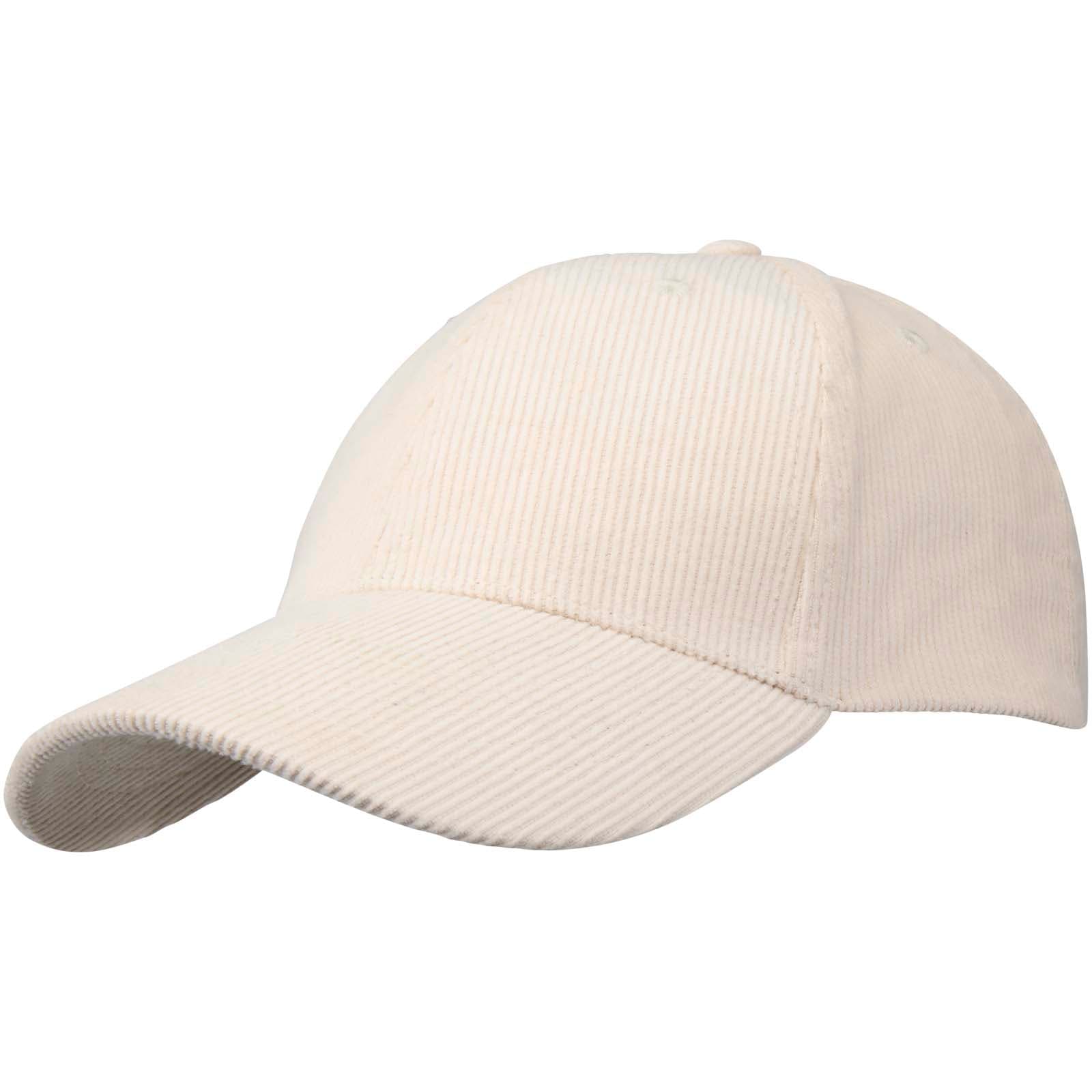 Hutton 6 panel 280 g/m² recycled corduroy cap