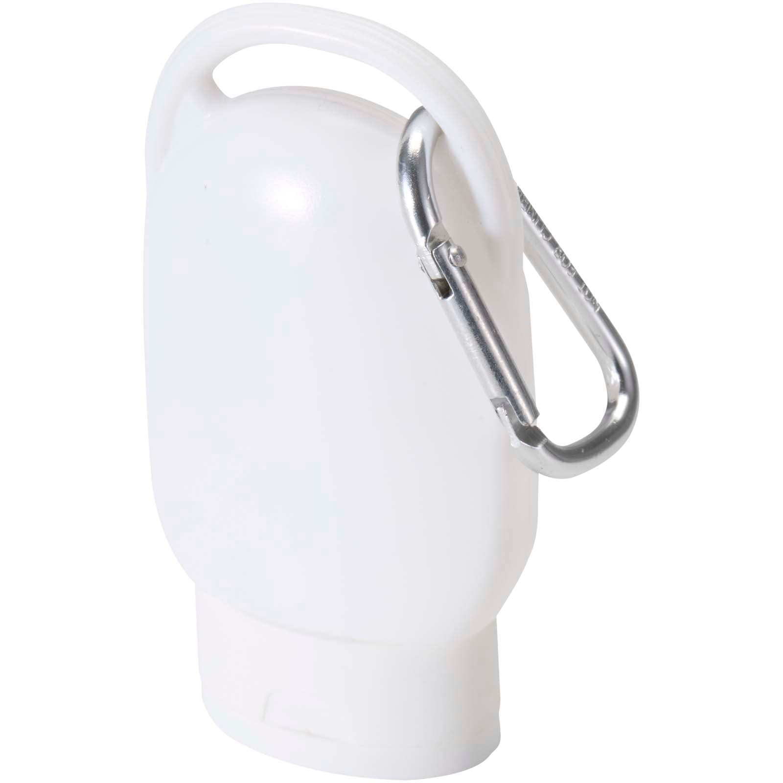 Rosie SPF 30 suncream with carabiner