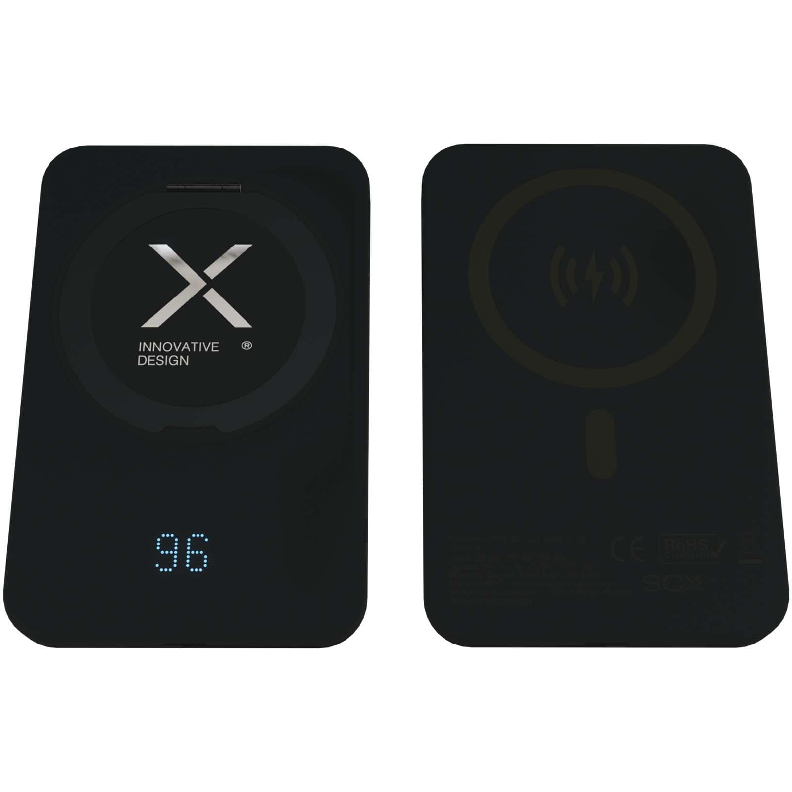 SCX.design P28 5000 mAh power bank with folding ring