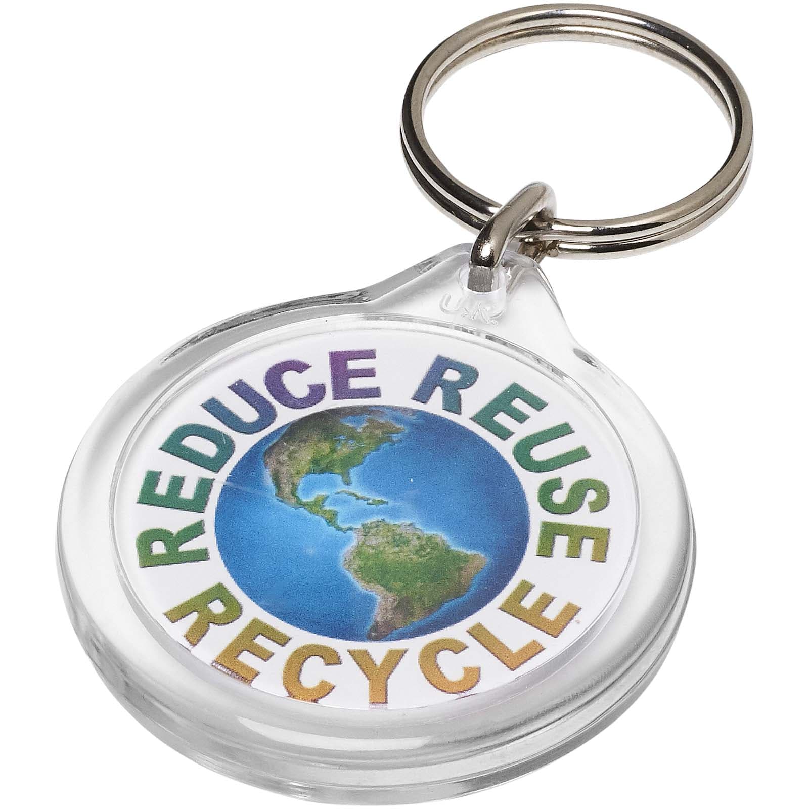 Orb I7 round keychain