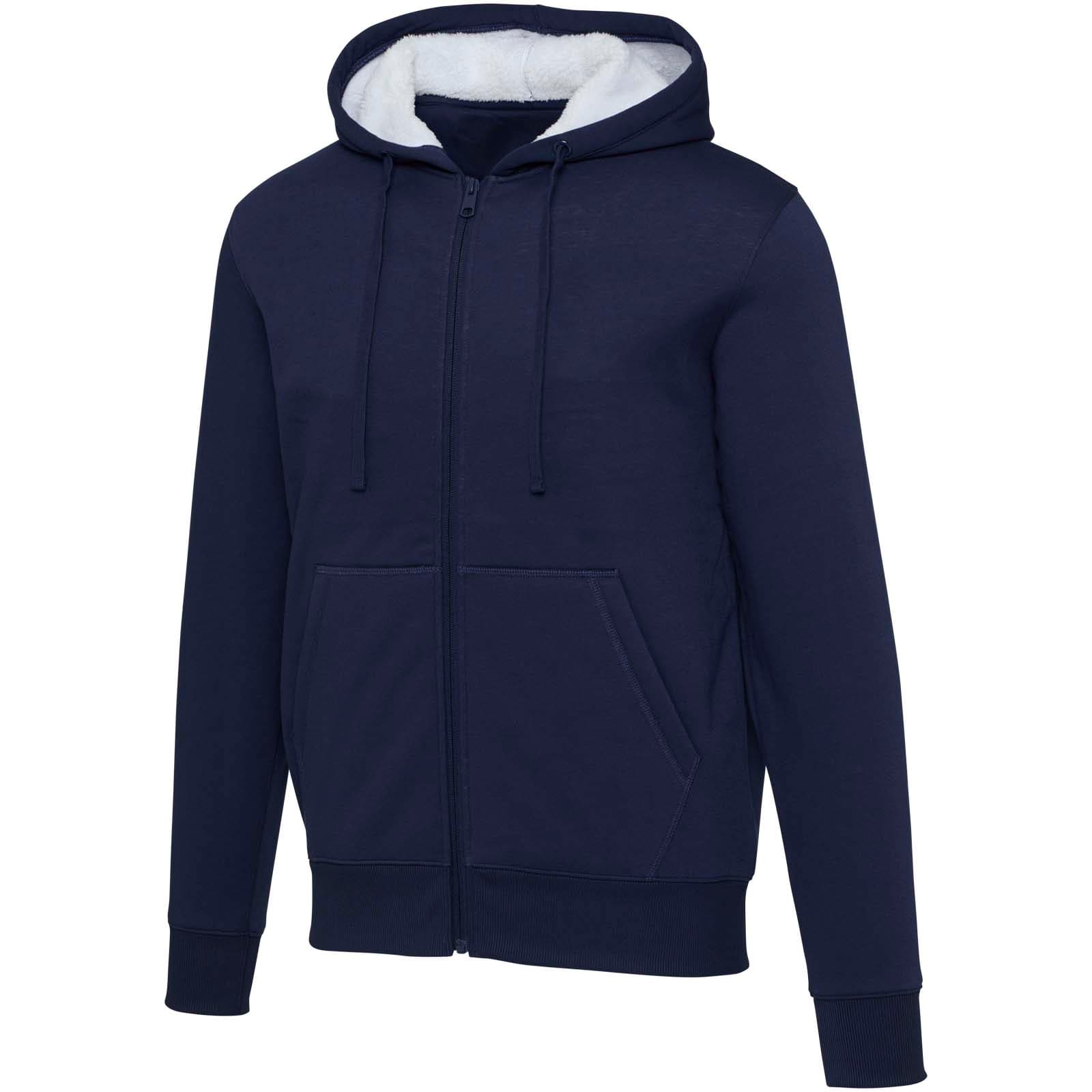 Natron 320 g/m² sherpa full-zip hoodie
