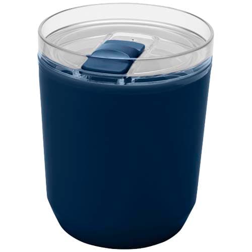 Hudson 180 ml recycled plastic double-wall tumbler