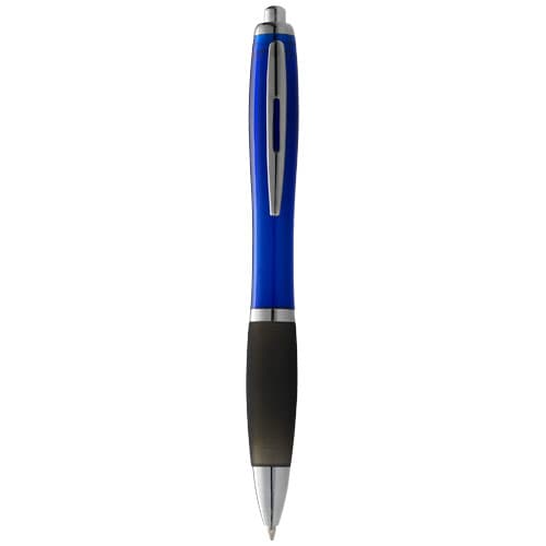 Nash ballpoint pen coloured barrel and black grip (black ink)