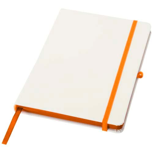 Spectrum A5 hard cover notebook with coloured edge