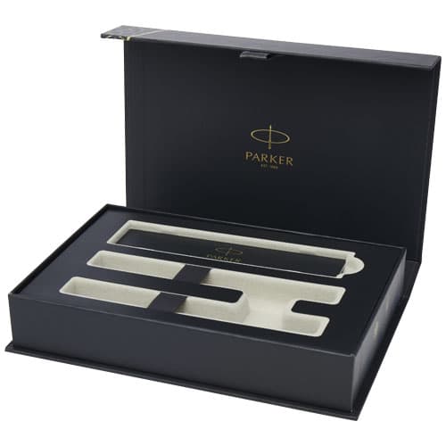 Jotter ballpoint pen and mechanical pencil set with gift box