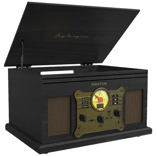 Prixton Century vinyl turntable and music player
