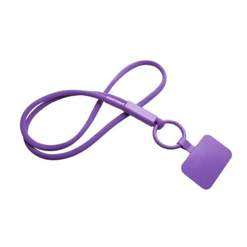 Tubyard lanyard phone holder with recycled plastic tube