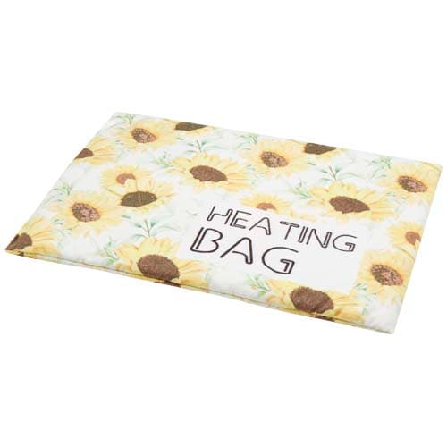 Sublimation pillow with flaxseeds