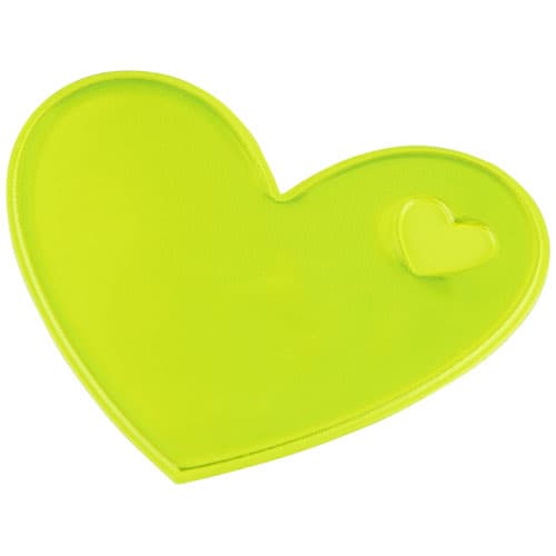 RFX™ S-12 heart M reflective PVC sticker