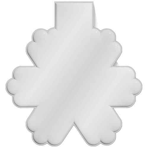 RFX™ M-10 snowflake reflective TPU magnet