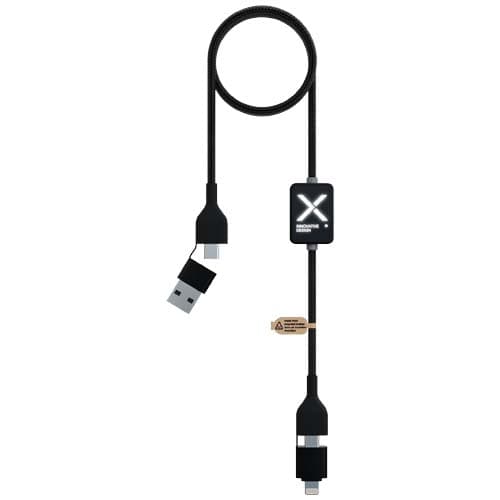 SCX.design C32 60W switch charging cable with light-up logo