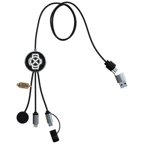 SCX.design C34 7-in-1 smartwatch charging cable
