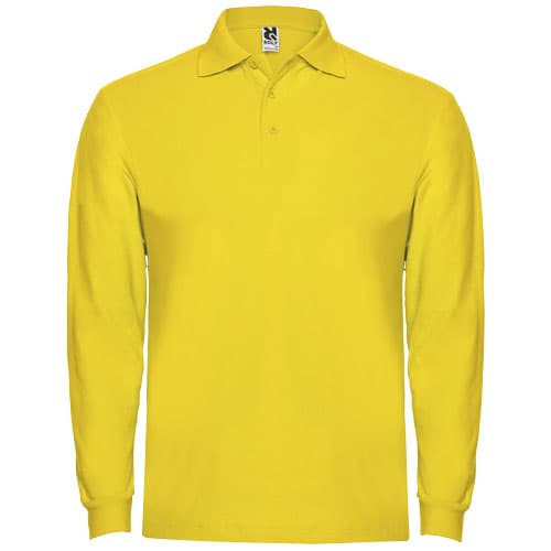 Estrella 220 g/m² long sleeve men's polo