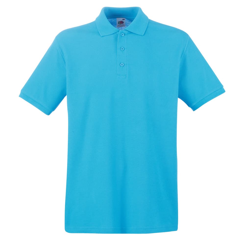 Branded Men's Fruit of the Loom Premium Polo