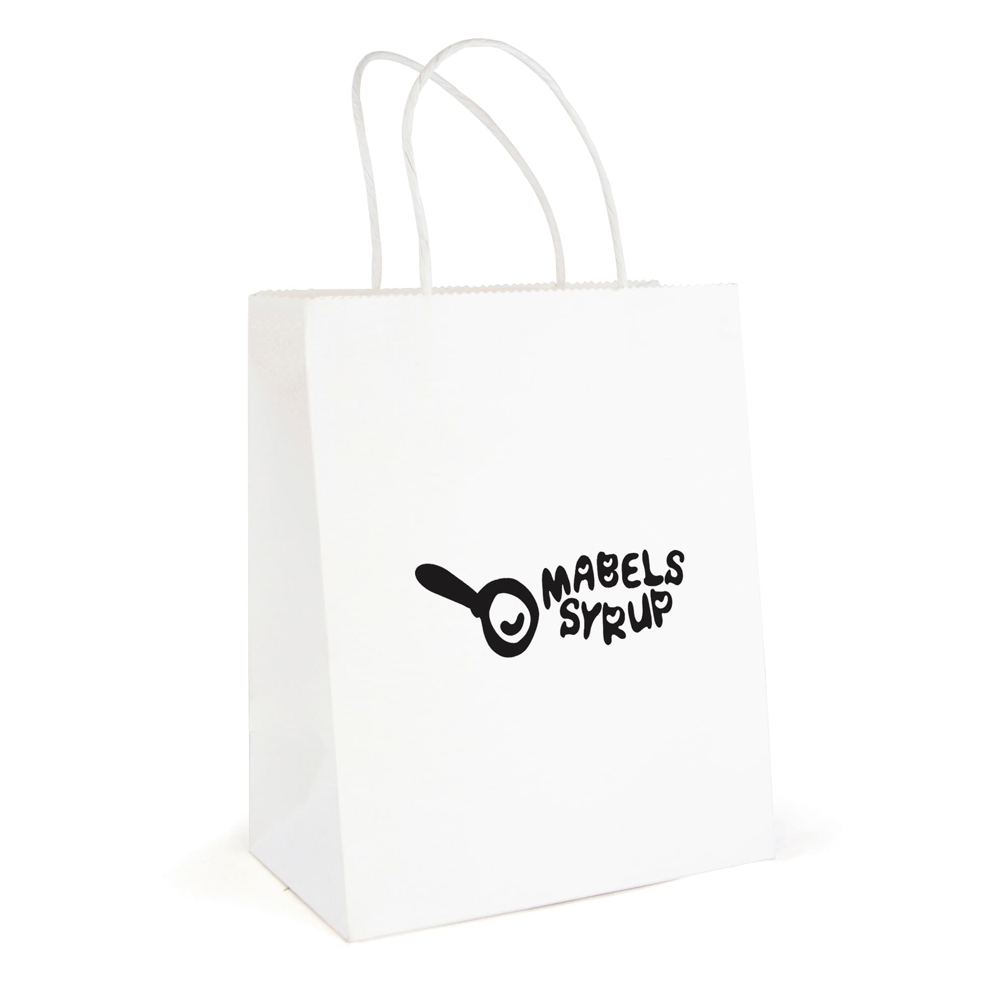Brunswick Medium White Paper Bag