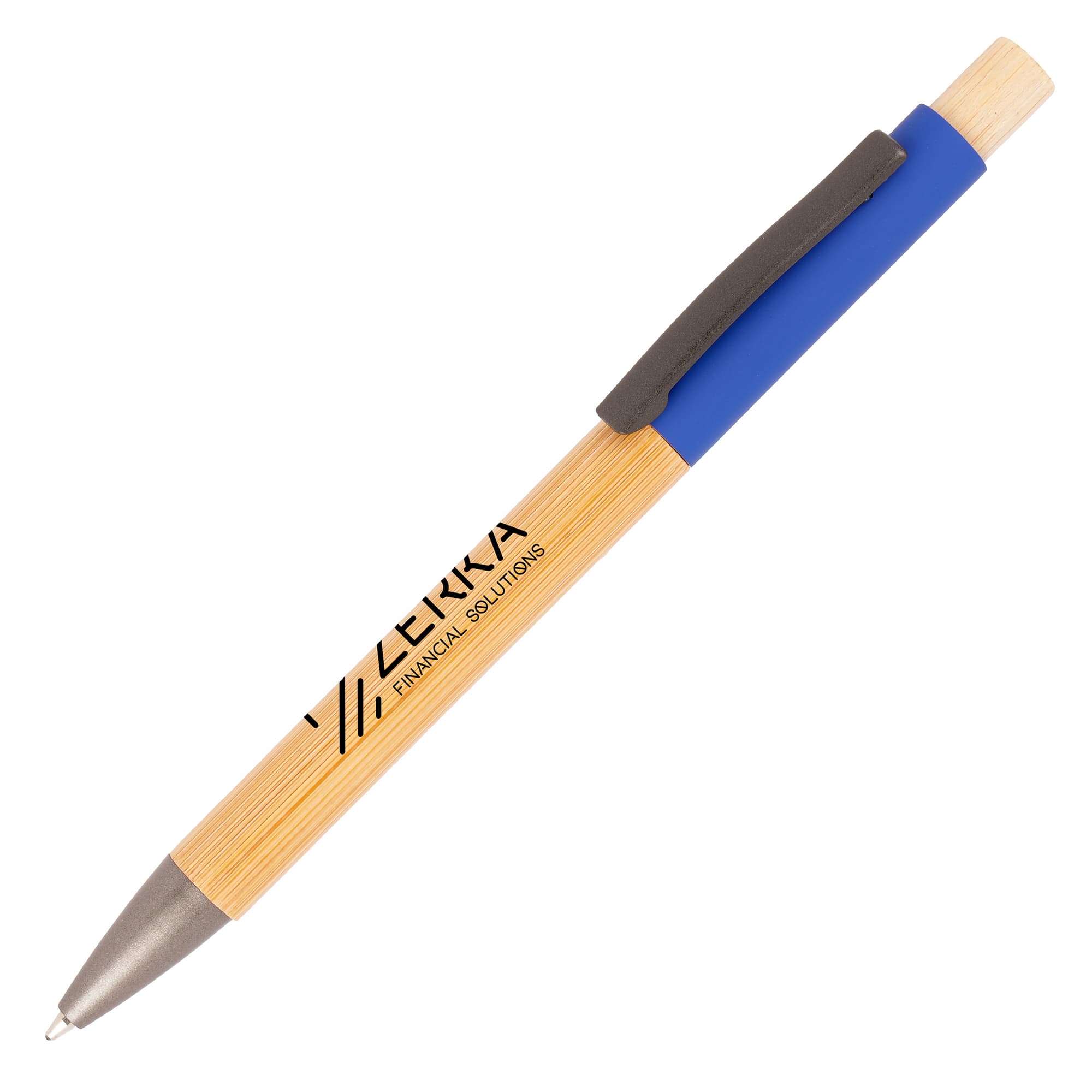 Tian Bamboo Ball Pen with Soft Feel Upper Barrel