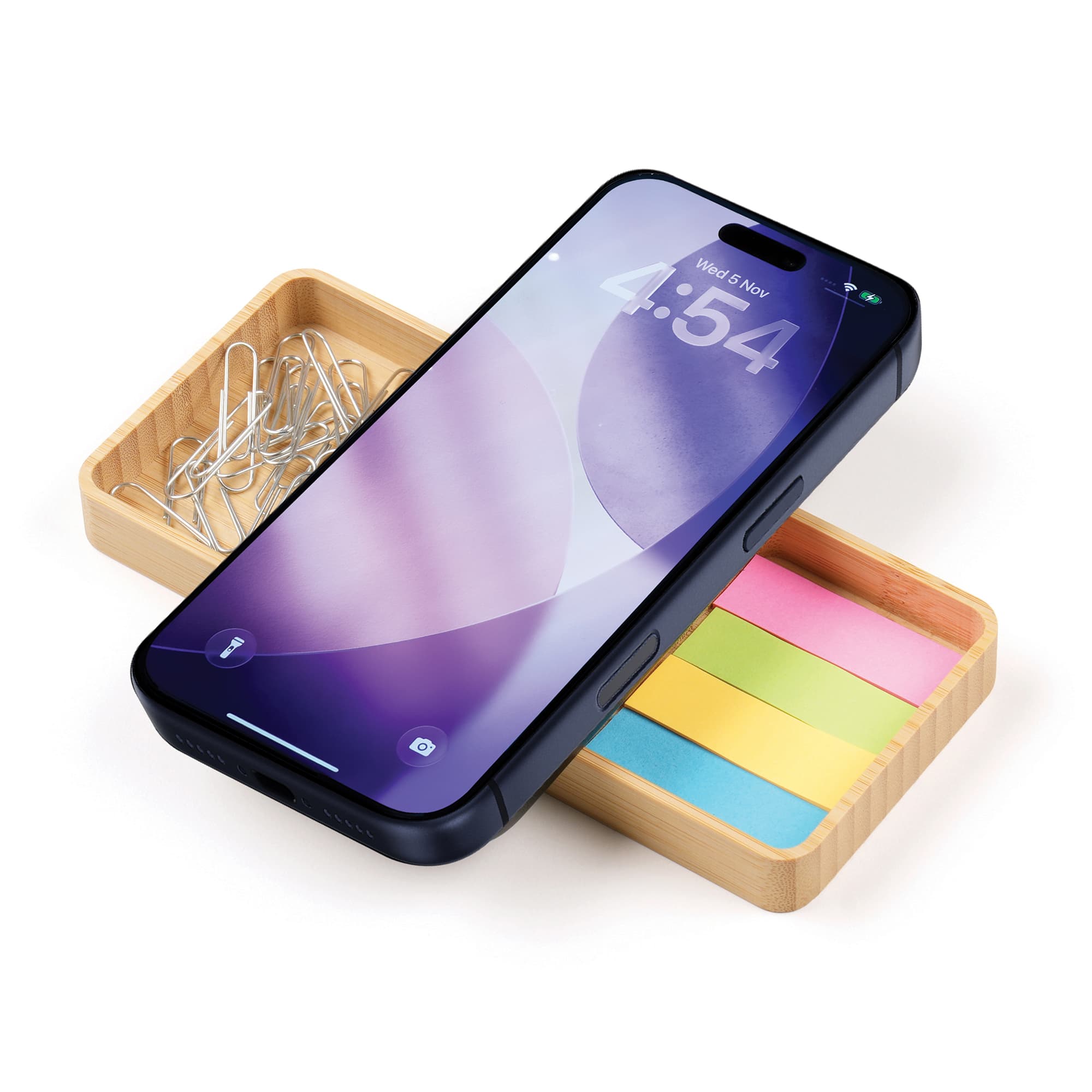 Bamboo 3-In-1 Wireless Charger