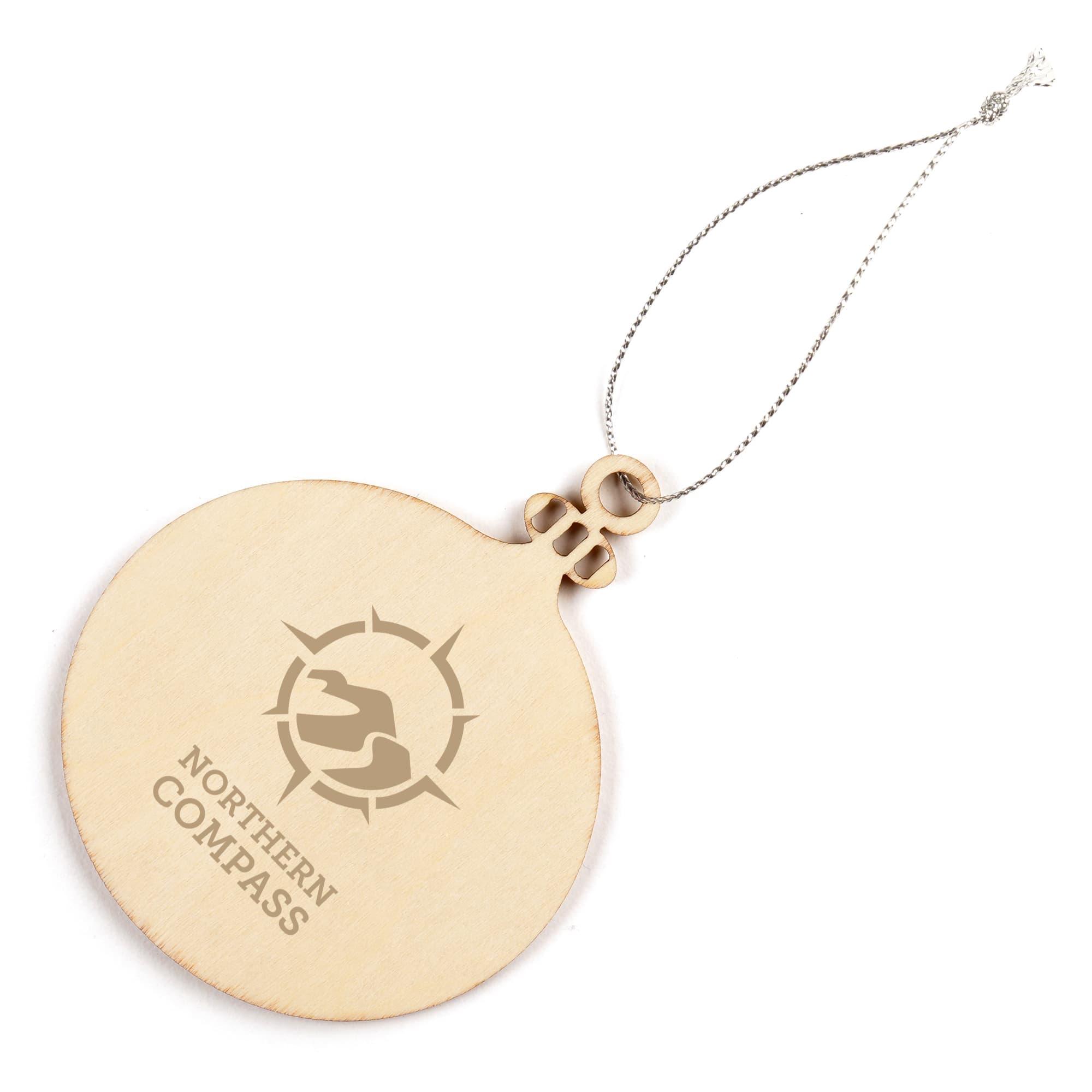 Wooden Christmas Bauble