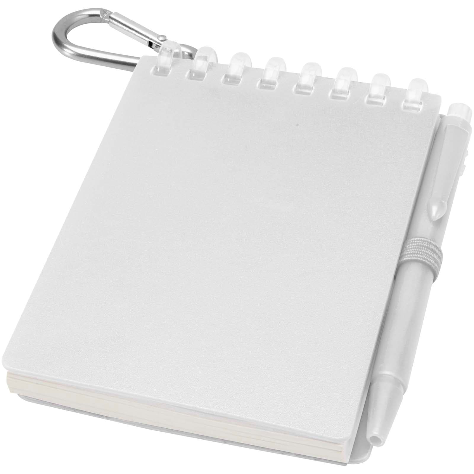 Lig Mini recycled outdoor soft cover notebook and ballpoint pen set (black ink)