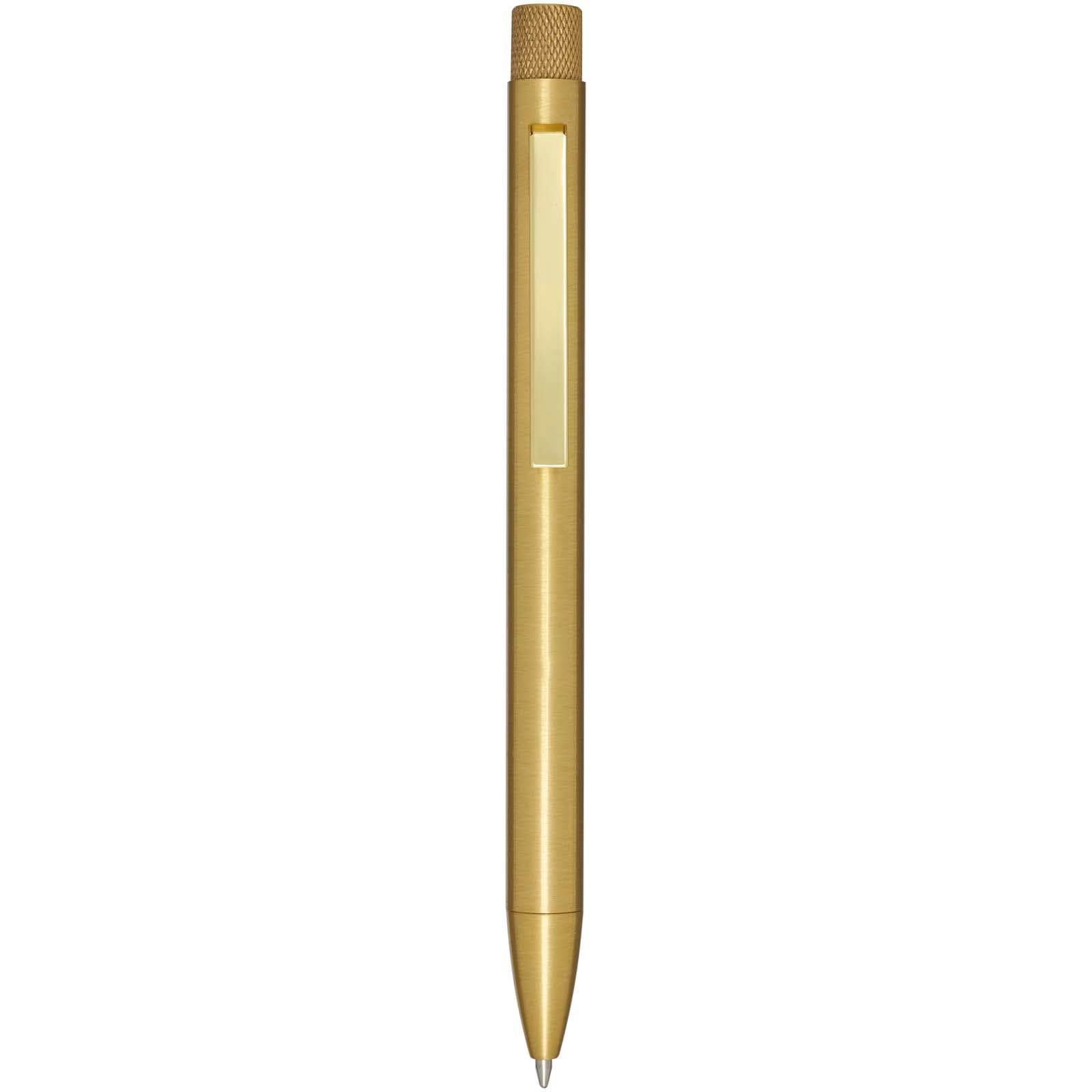 Beatriz recycled brass ballpoint pen (black ink)