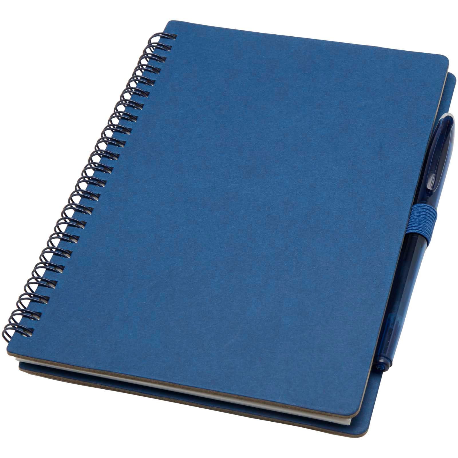 Slate A5 reusable hard cover notebook and pen set (black ink)