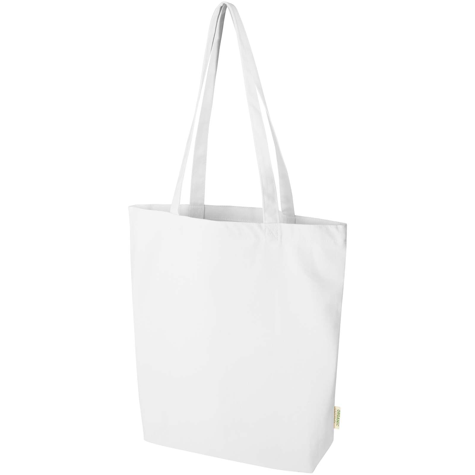 Odisha 180 g/m² OCS organic wide bottom tote bag 11L