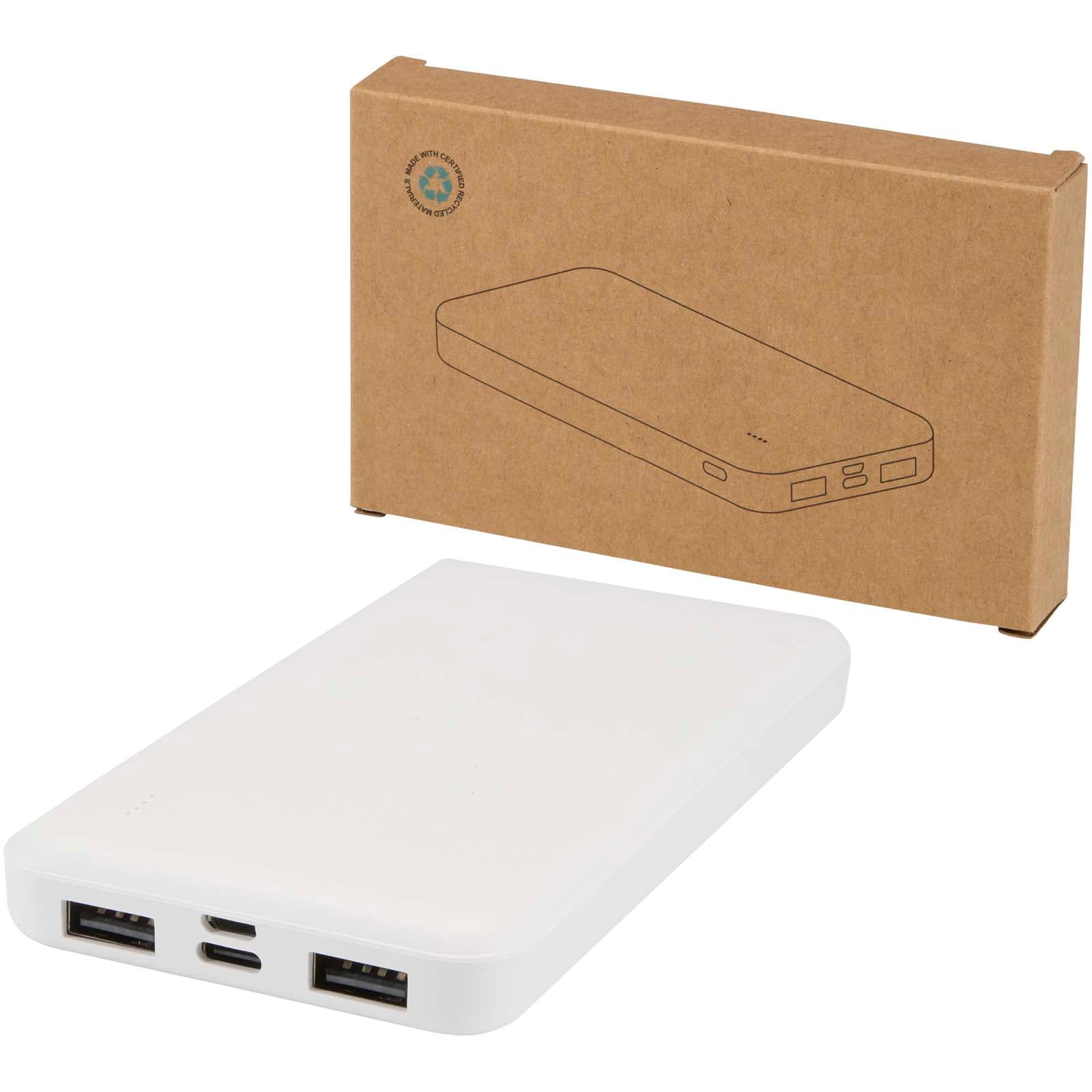 Intan 10.000 mAh 10W recycled plastic power bank
