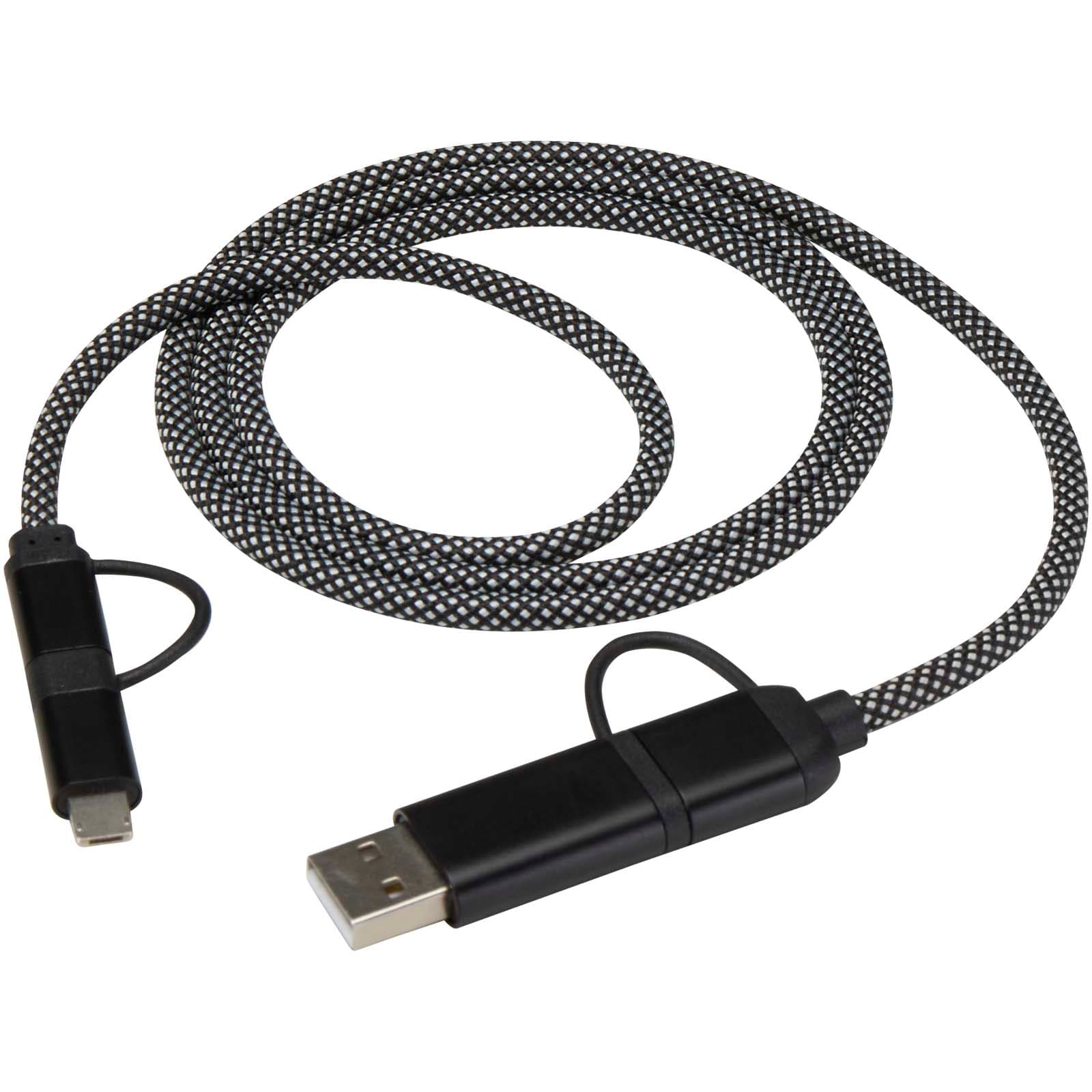 SMART 65W 100 cm RCS certified magnetic 5-in-1 charging cable