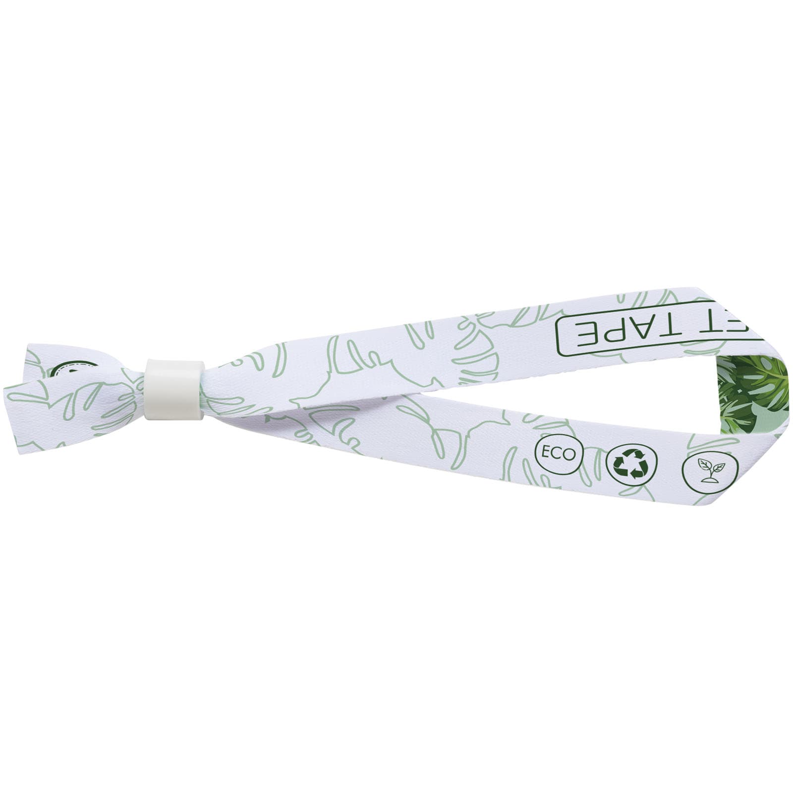 El recycled PET festival bracelet