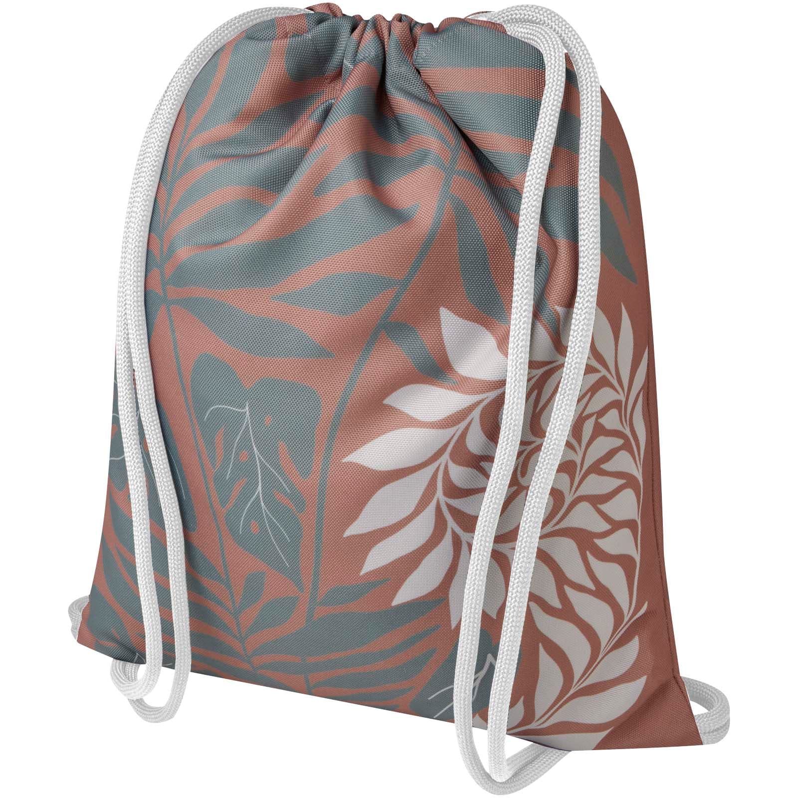 Clif sublimation RPET drawstring bag