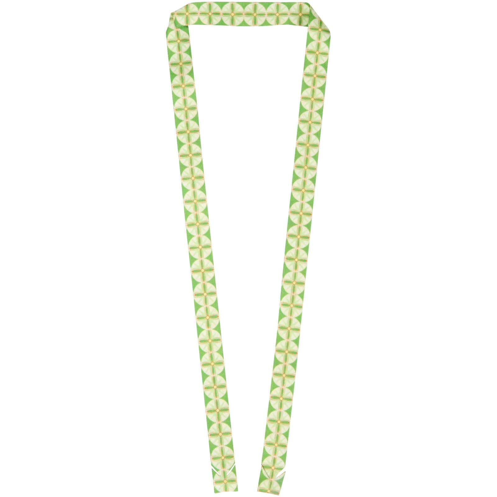 Kord RPET lanyard with paper badge
