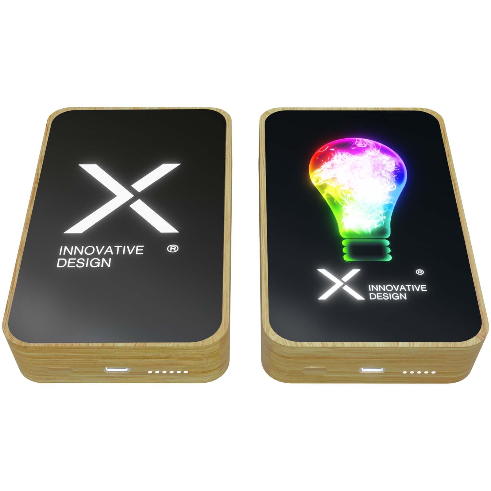 SCX.design P27 10.000 mAh MagSafe bamboo power bank