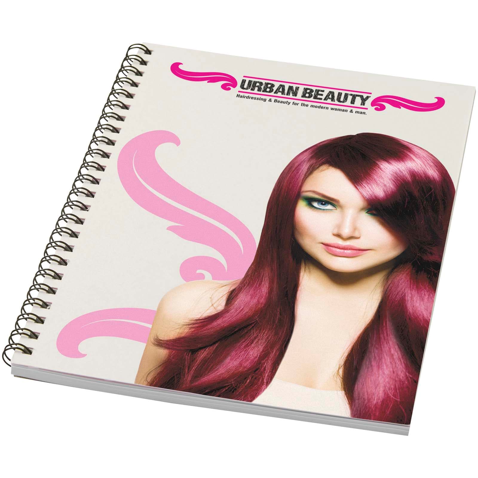 Desk-Mate® A5 colour spiral notebook