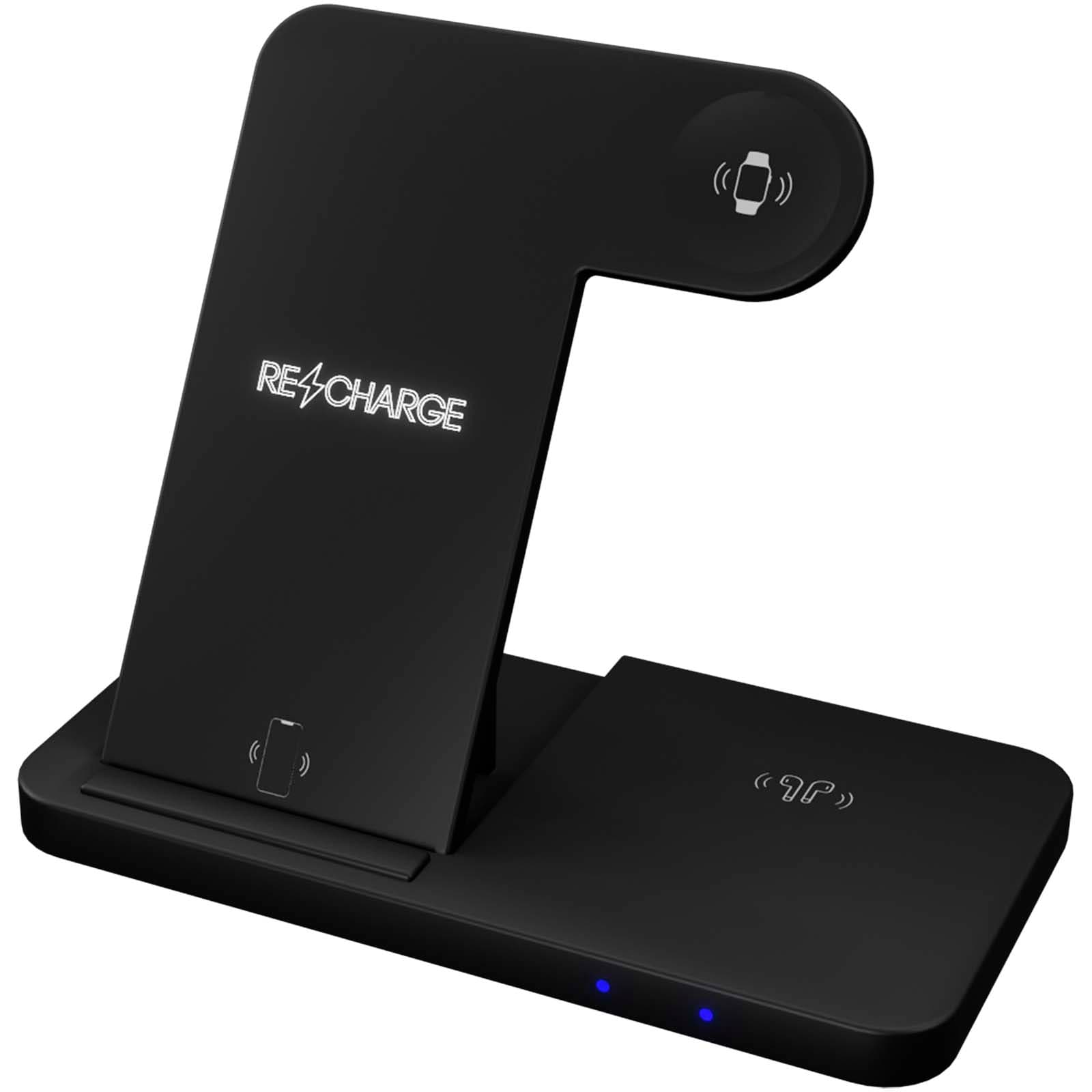 SCX.design W28 3-in-1 wireless charging base with phone stand