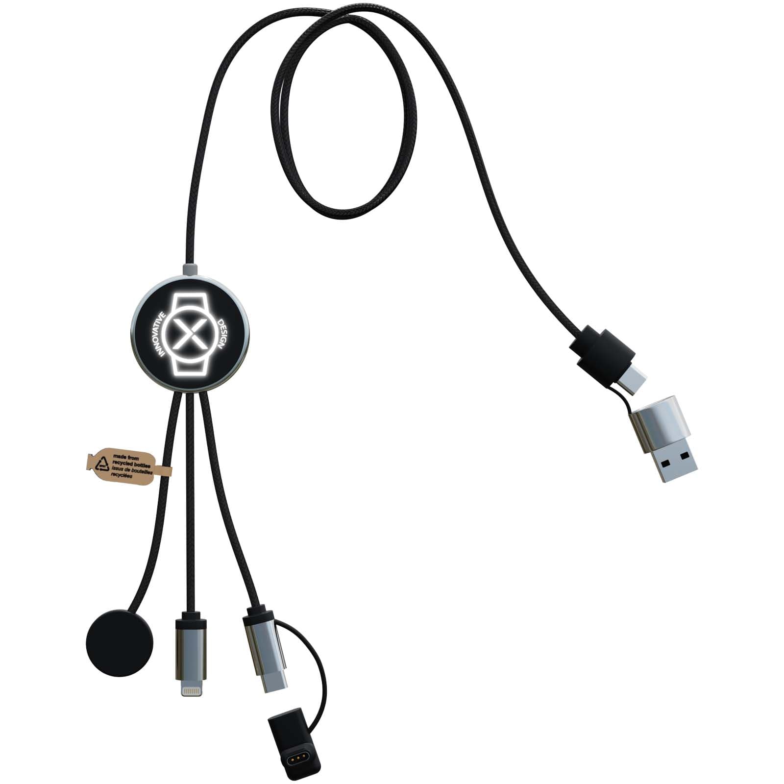 SCX.design C34 7-in-1 smartwatch charging cable