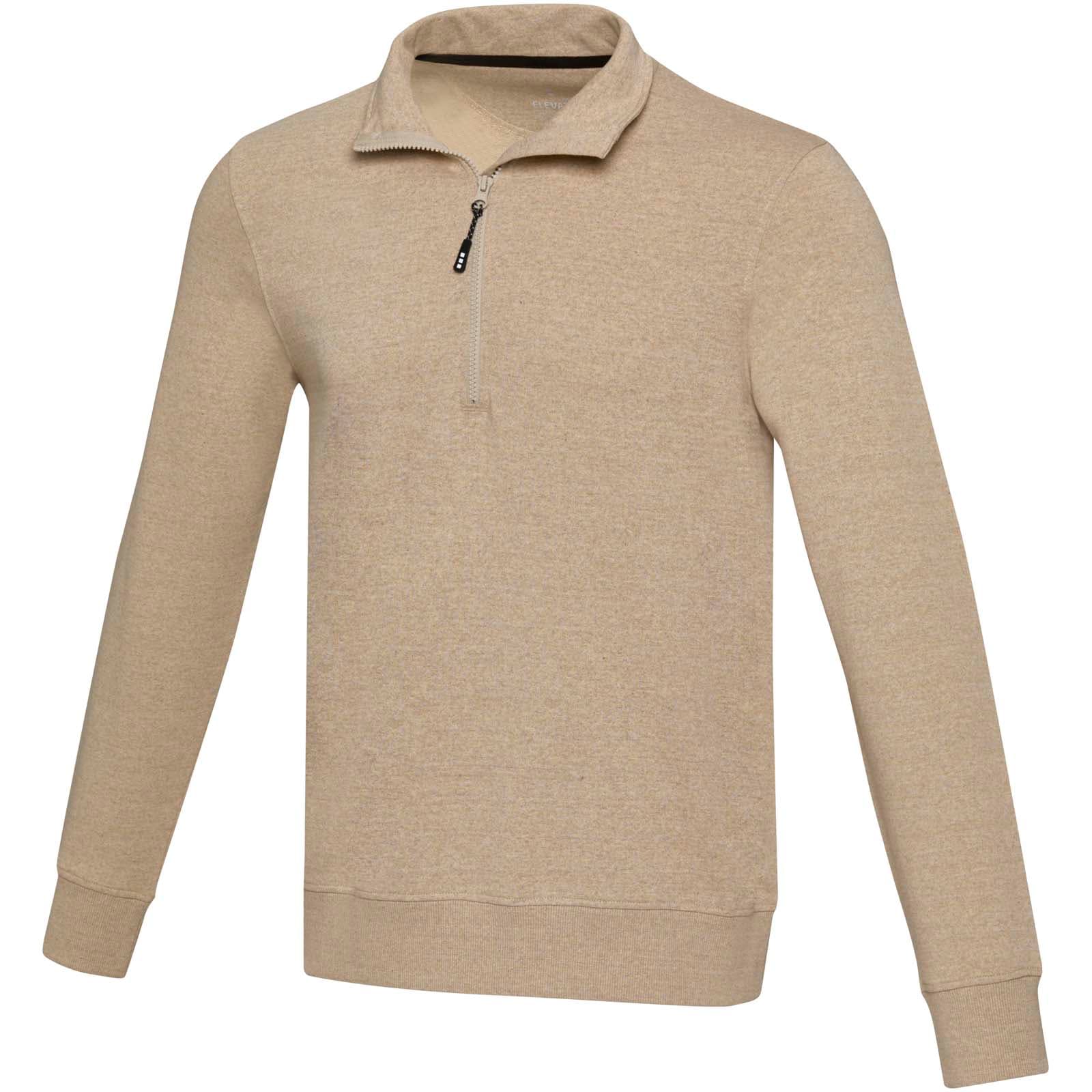 Tin 280 g/m² unisex Aware™ recycled quarter zip sweater
