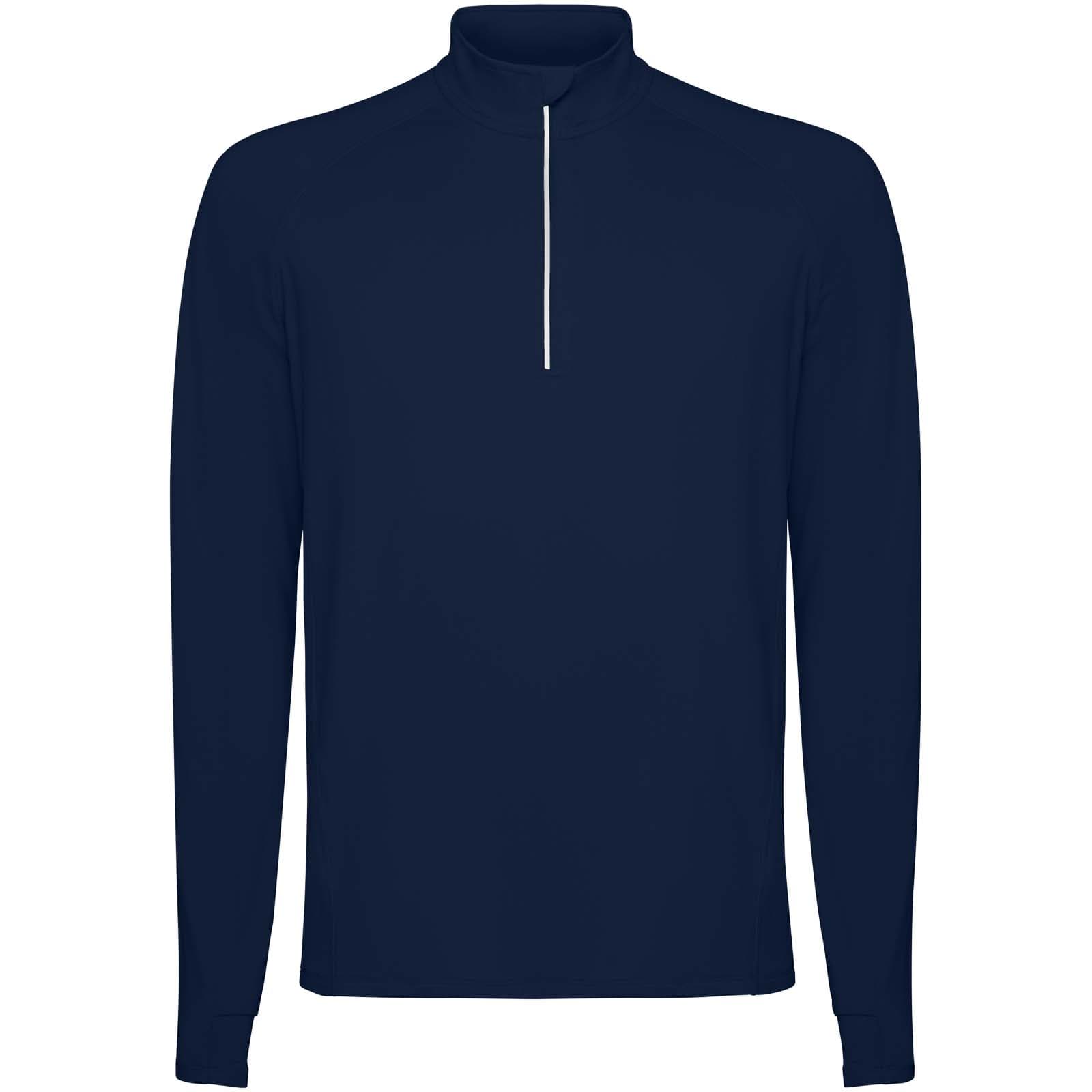 Estambul 200 g/m² long sleeve men's half zip sweatshirt