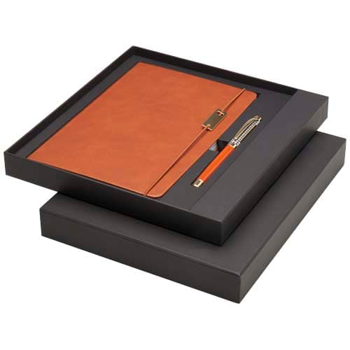 Legato A5 notebook and rollerball pen set (blue ink)