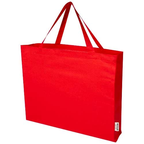 Odessa 220 g/m² GRS recycled cotton tote bag 40L
