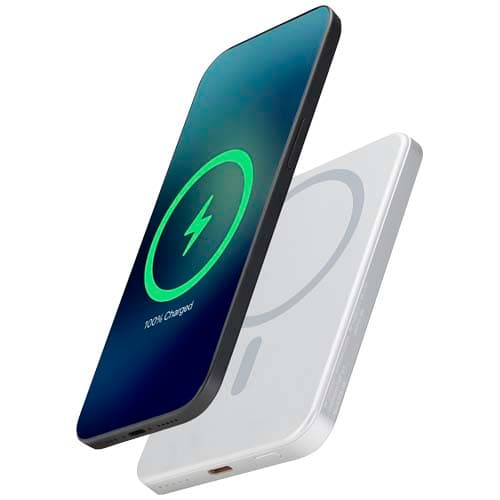Avis 5000 mAh RCS recycled aluminium magnetic power bank