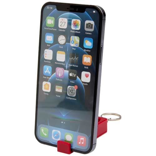 Aggia recycled plastic phone stand with fidget toy