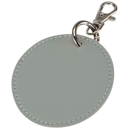 Resi Plus GRS recycled round charm keychain