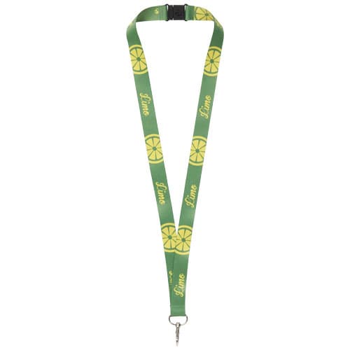 Addie sublimation lanyard with safety breakaway